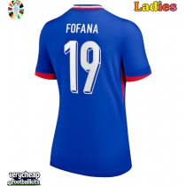 France Youssouf Fofana #19 Replica Home Shirt Ladies Euro 2024 Short Sleeve